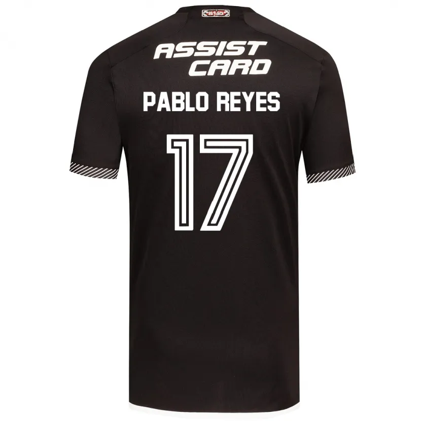 Danxen Kinder Juan Pablo Reyes #17 Schwarz-Weiss Auswärtstrikot Trikot 2024/25 T-Shirt Schweiz