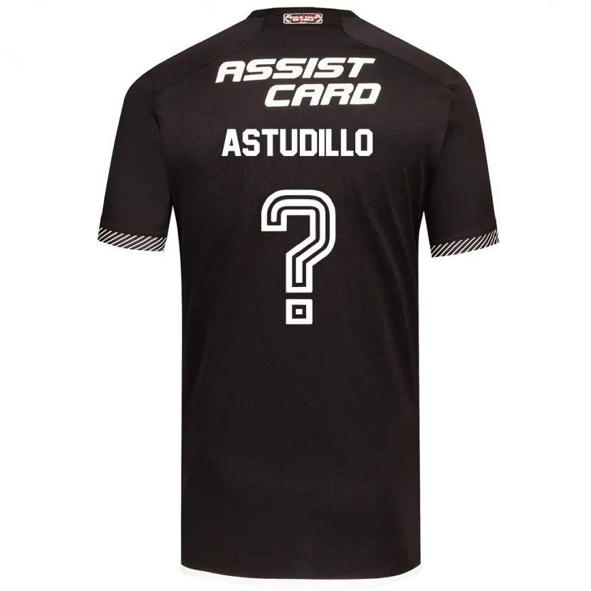 Danxen Kinder Jerall Astudillo #0 Schwarz-Weiss Auswärtstrikot Trikot 2024/25 T-Shirt Schweiz