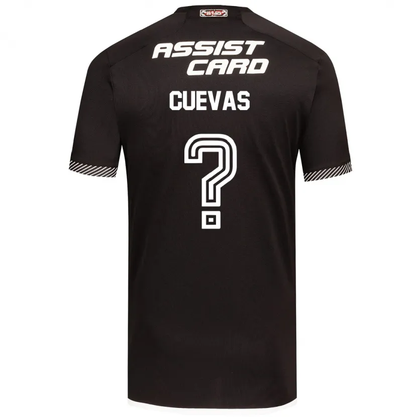 Danxen Kinder Yastin Cuevas #0 Schwarz-Weiss Auswärtstrikot Trikot 2024/25 T-Shirt Schweiz