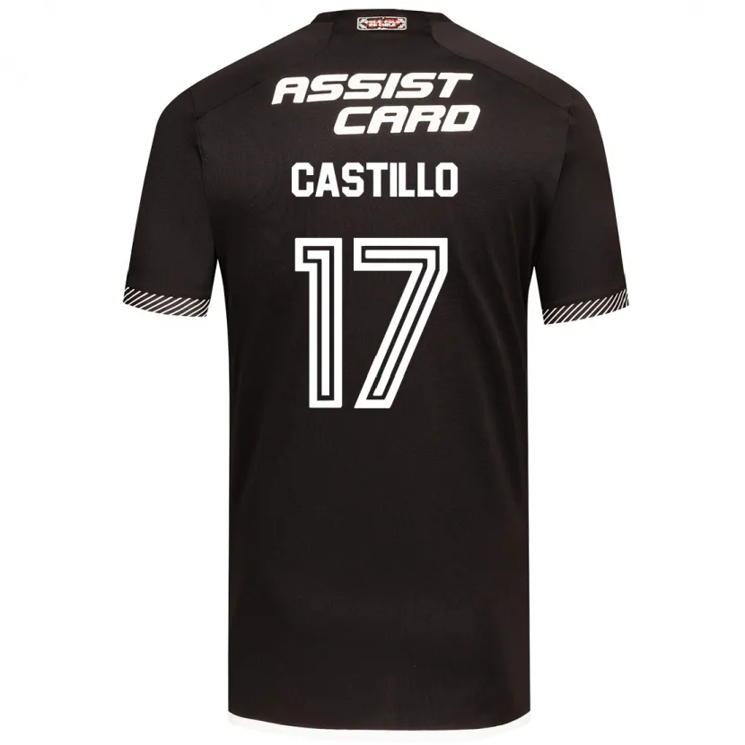 Danxen Kinder Fabián Castillo #17 Schwarz-Weiss Auswärtstrikot Trikot 2024/25 T-Shirt Schweiz