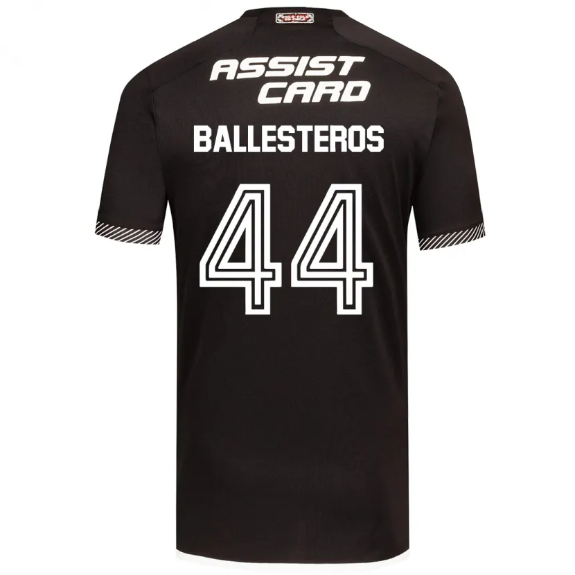 Danxen Kinder Martín Ballesteros #44 Schwarz-Weiss Auswärtstrikot Trikot 2024/25 T-Shirt Schweiz