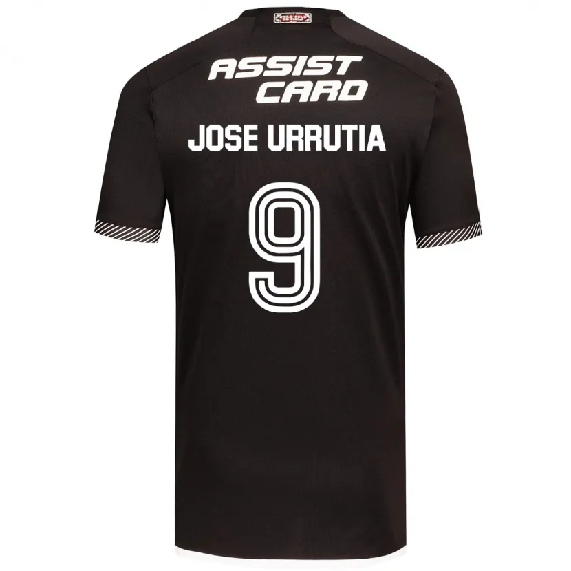 Danxen Kinder María José Urrutia #9 Schwarz-Weiss Auswärtstrikot Trikot 2024/25 T-Shirt Schweiz