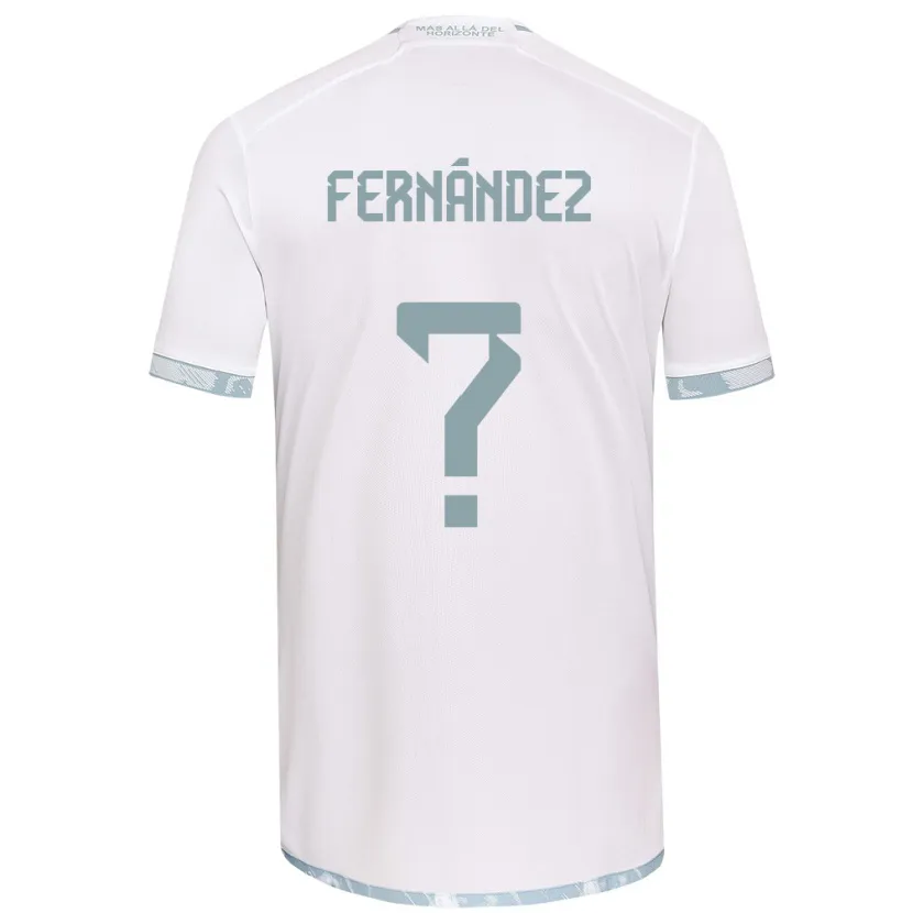 Danxen Kinder Joaquín Fernández #0 Weiß Grau Auswärtstrikot Trikot 2024/25 T-Shirt Schweiz