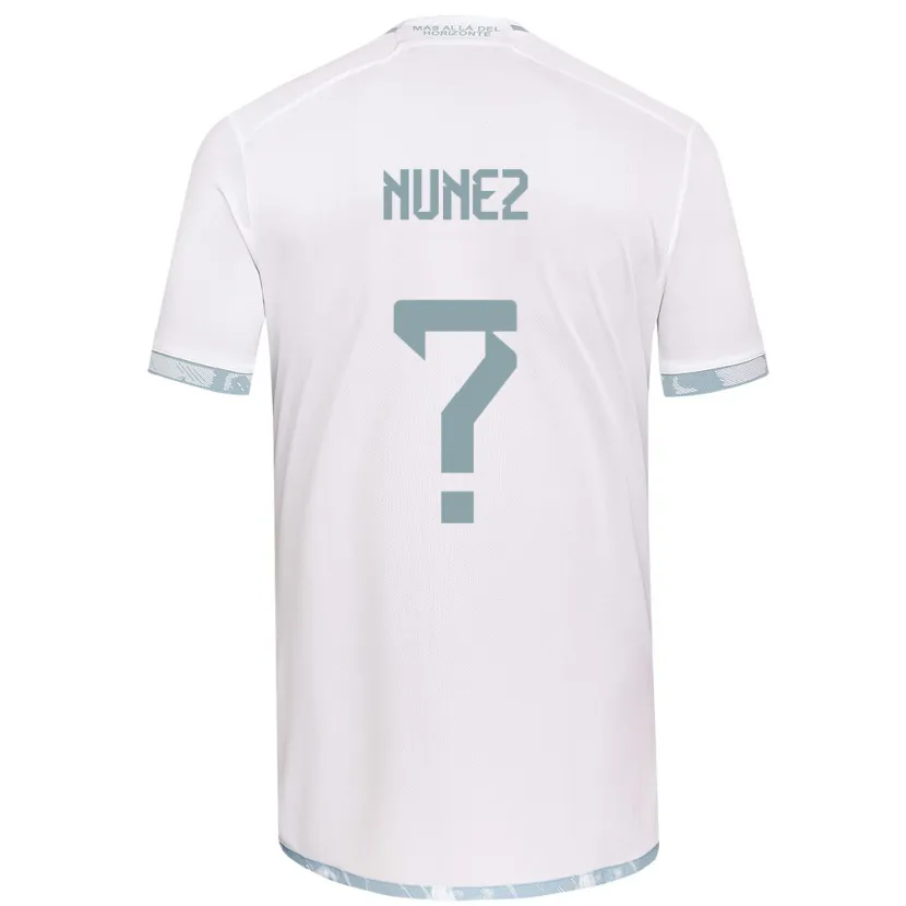 Danxen Kinder Renato Nuñez #0 Weiß Grau Auswärtstrikot Trikot 2024/25 T-Shirt Schweiz