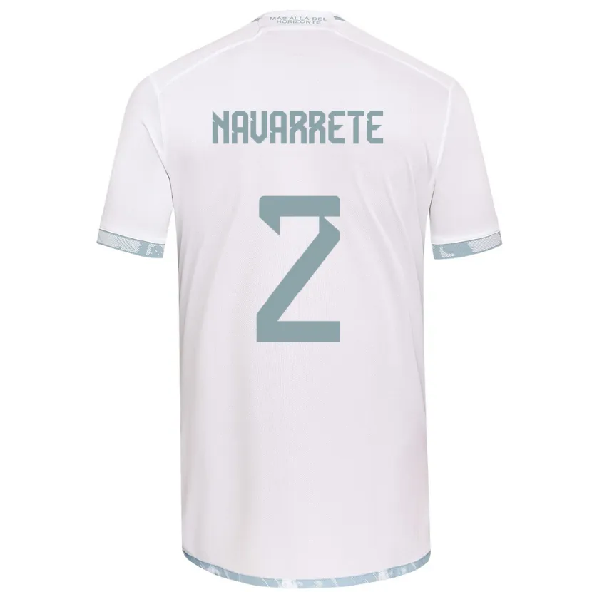 Danxen Kinder Daniel Navarrete #2 Weiß Grau Auswärtstrikot Trikot 2024/25 T-Shirt Schweiz