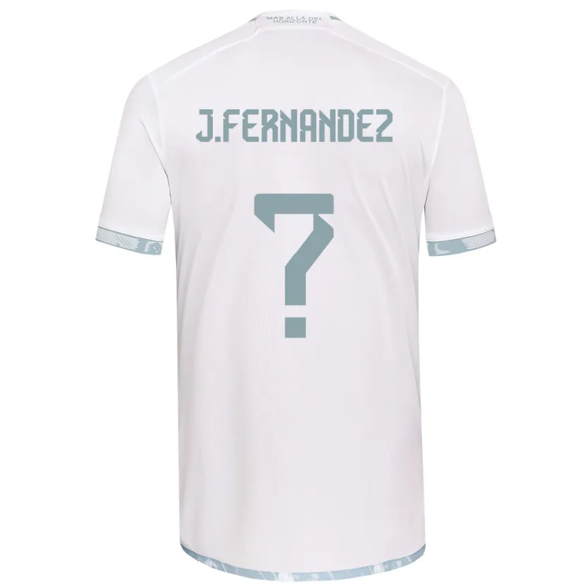 Danxen Kinder José Matías Fernández #0 Weiß Grau Auswärtstrikot Trikot 2024/25 T-Shirt Schweiz