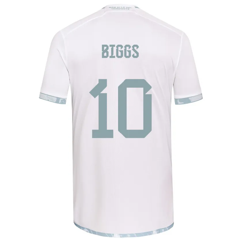 Danxen Kinder Nicole Denise Fajre Biggs #10 Weiß Grau Auswärtstrikot Trikot 2024/25 T-Shirt Schweiz