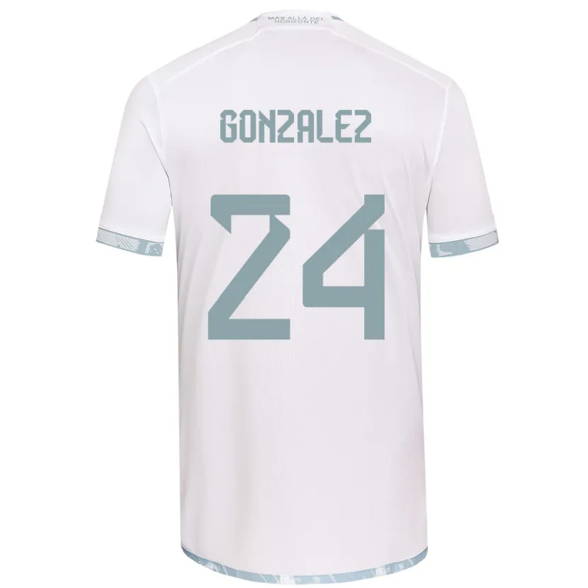 Danxen Kinder Emma González #24 Weiß Grau Auswärtstrikot Trikot 2024/25 T-Shirt Schweiz