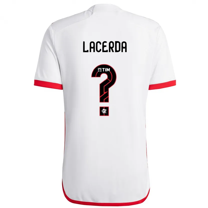 Danxen Kinder Iago Lacerda #0 Weiß Rot Auswärtstrikot Trikot 2024/25 T-Shirt Schweiz