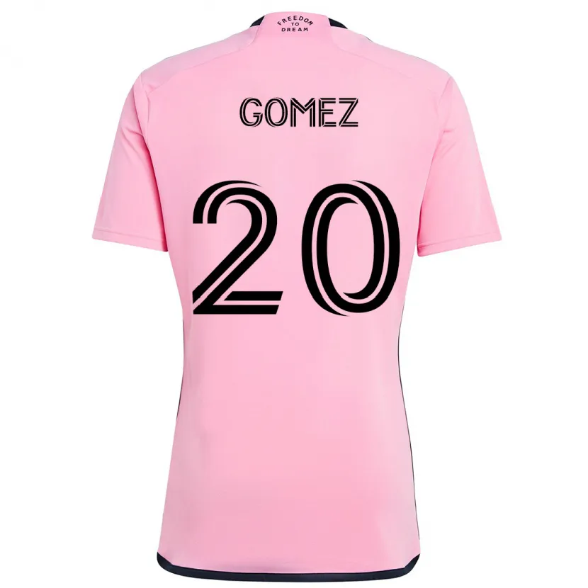 Danxen Herren Diego Gómez #20 Rosa Heimtrikot Trikot 2024/25 T-Shirt Schweiz