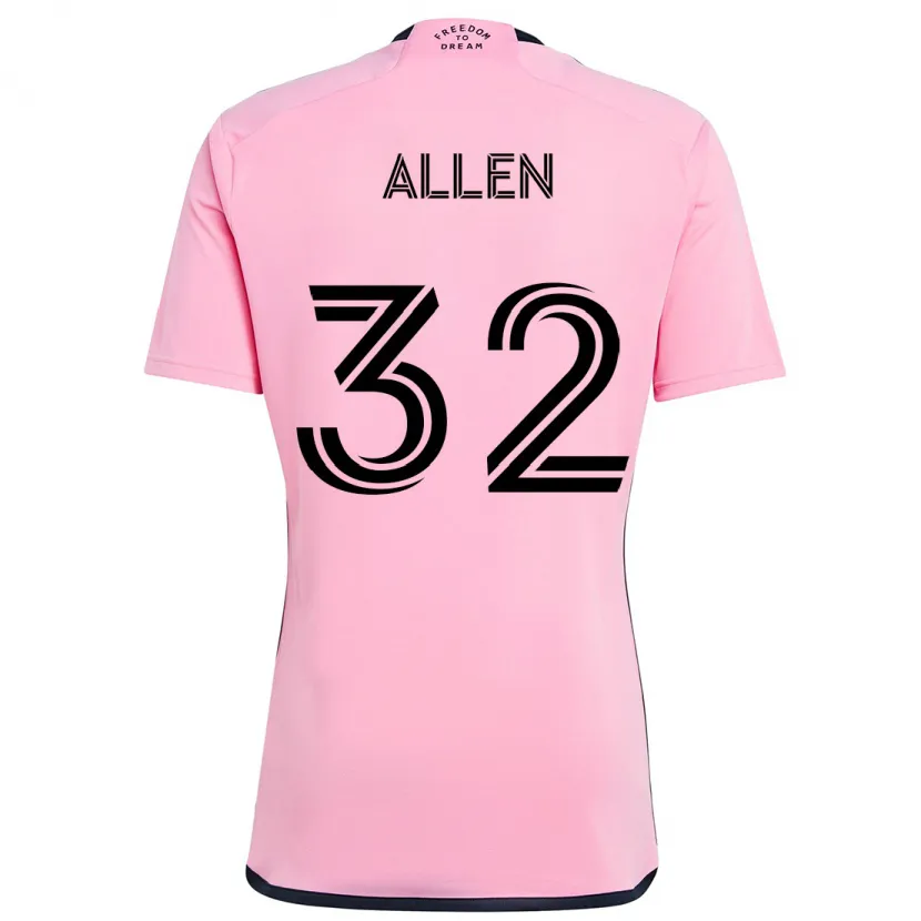 Danxen Herren Noah Allen #32 Rosa Heimtrikot Trikot 2024/25 T-Shirt Schweiz