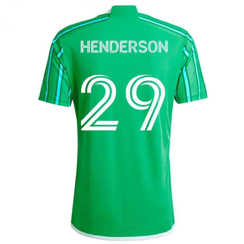 Danxen Herren Anna Henderson #29 Grün Weiß Heimtrikot Trikot 2024/25 T-Shirt Schweiz