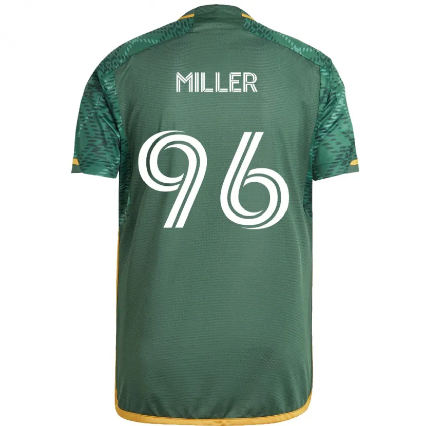 Danxen Herren Carver Miller #96 Grün Orange Heimtrikot Trikot 2024/25 T-Shirt Schweiz