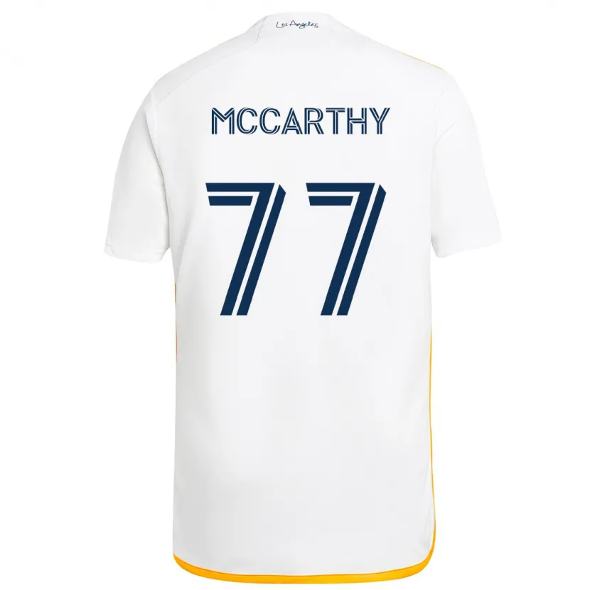 Danxen Herren John Mccarthy #77 Weiß Gelb Heimtrikot Trikot 2024/25 T-Shirt Schweiz