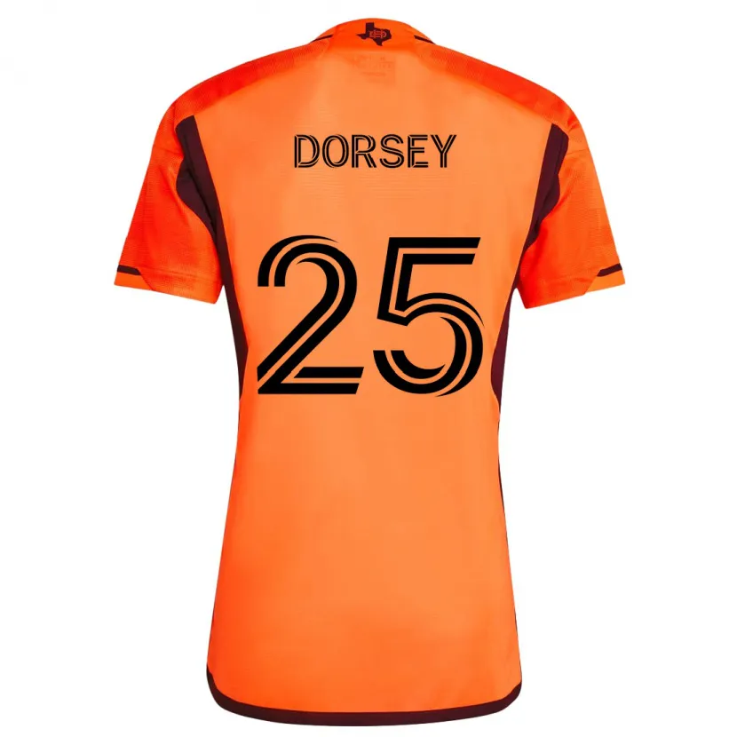 Danxen Herren Griffin Dorsey #25 Orange Schwarz Heimtrikot Trikot 2024/25 T-Shirt Schweiz