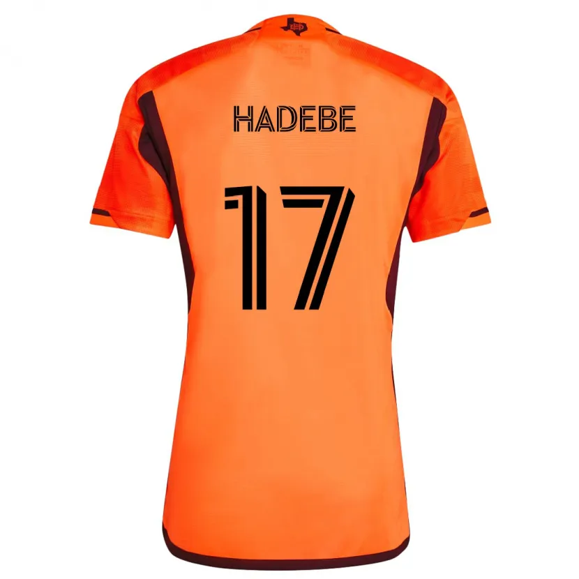 Danxen Herren Teenage Hadebe #17 Orange Schwarz Heimtrikot Trikot 2024/25 T-Shirt Schweiz