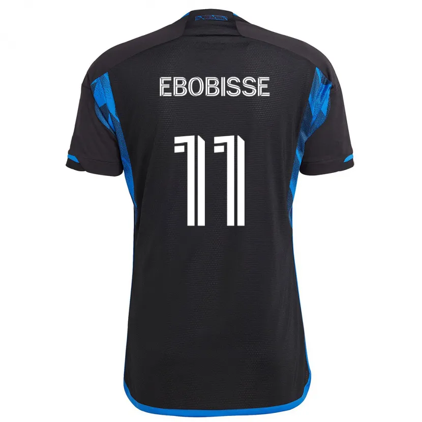 Danxen Herren Jeremy Ebobisse #11 Blau Schwarz Heimtrikot Trikot 2024/25 T-Shirt Schweiz