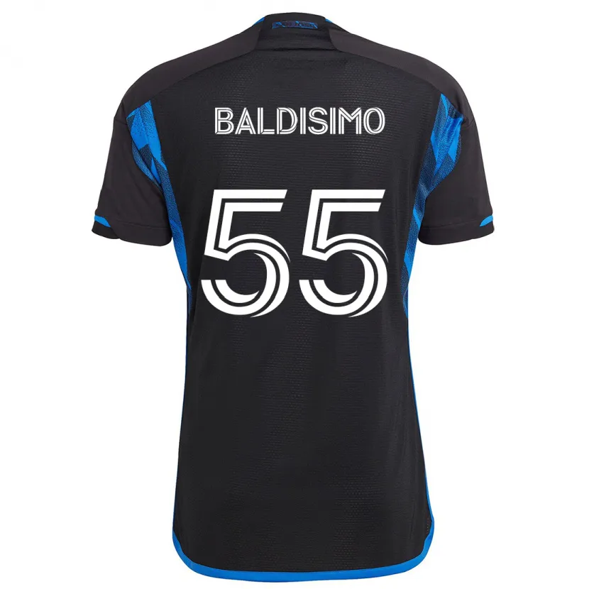 Danxen Herren Michael Baldisimo #55 Blau Schwarz Heimtrikot Trikot 2024/25 T-Shirt Schweiz