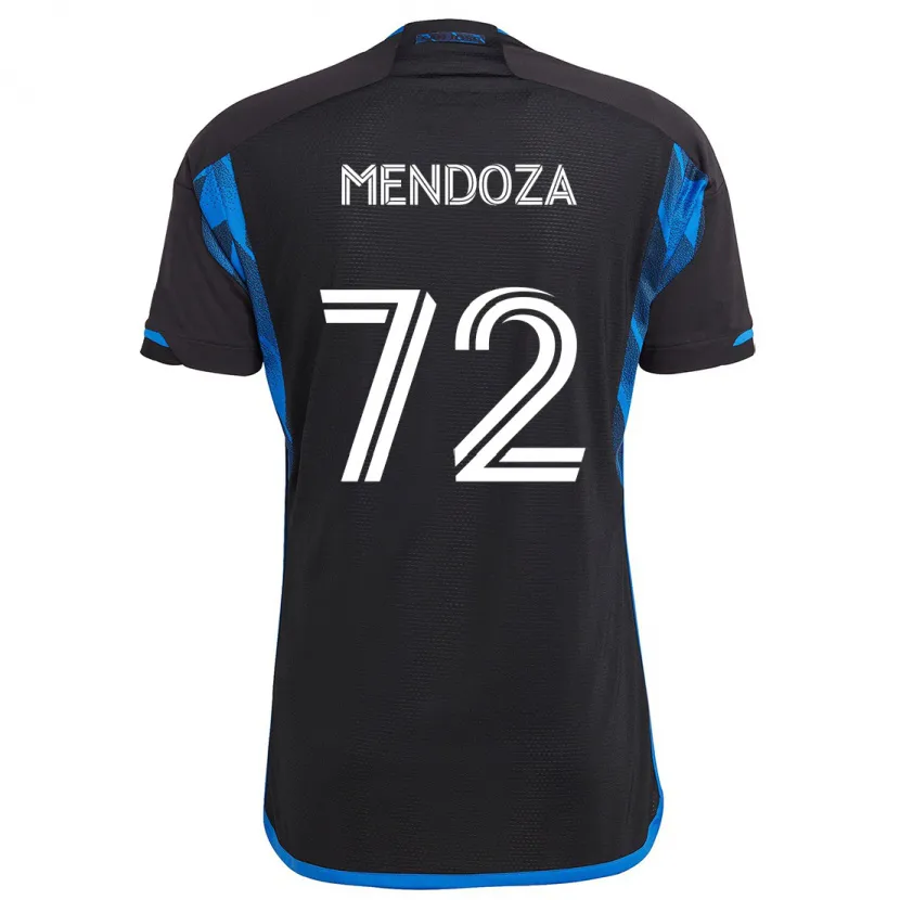 Danxen Herren Edwyn Mendoza #72 Blau Schwarz Heimtrikot Trikot 2024/25 T-Shirt Schweiz