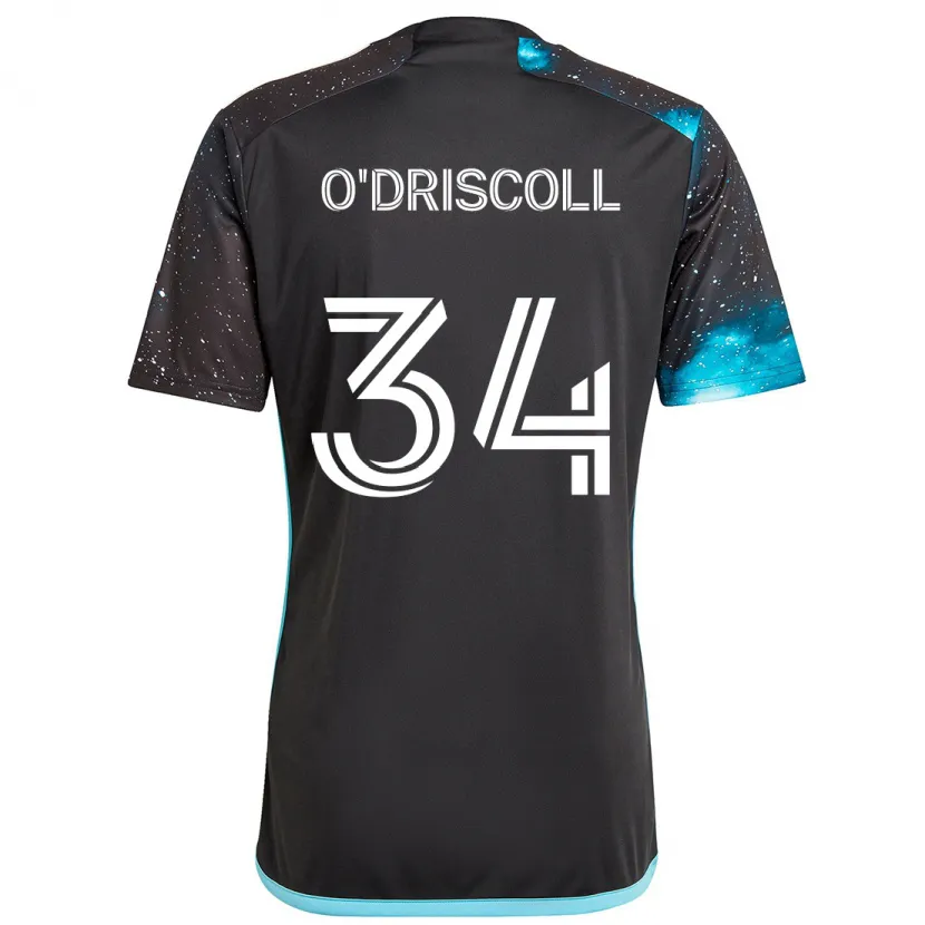 Danxen Herren Rory O'driscoll #34 Schwarz Blau Heimtrikot Trikot 2024/25 T-Shirt Schweiz