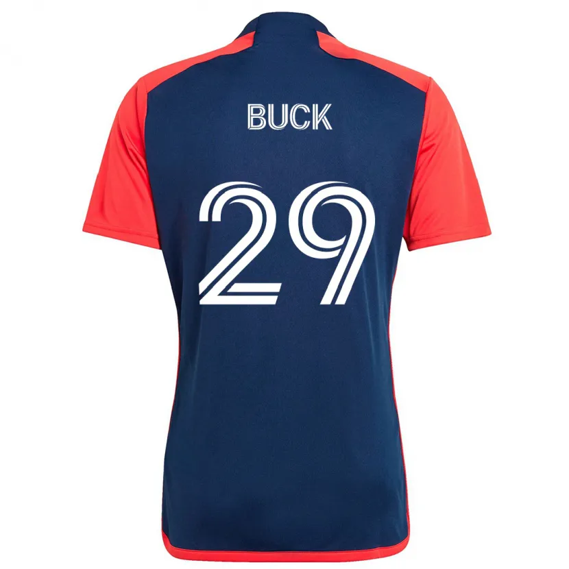 Danxen Herren Noel Buck #29 Blau Rot Heimtrikot Trikot 2024/25 T-Shirt Schweiz