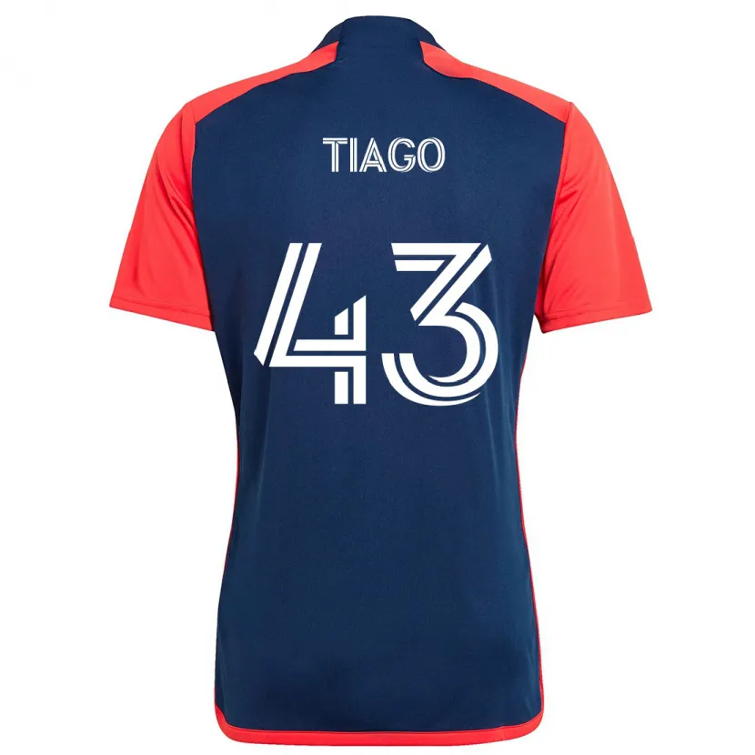 Danxen Herren Tiago #43 Blau Rot Heimtrikot Trikot 2024/25 T-Shirt Schweiz