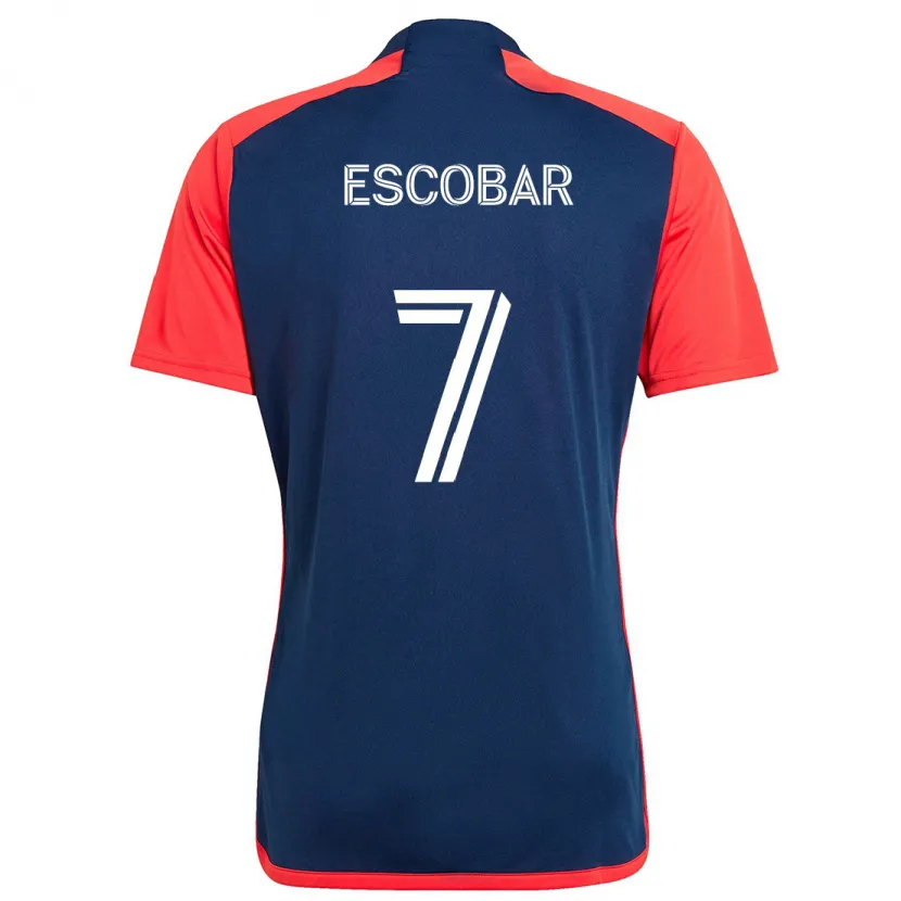 Danxen Herren Olger Escobar #7 Blau Rot Heimtrikot Trikot 2024/25 T-Shirt Schweiz