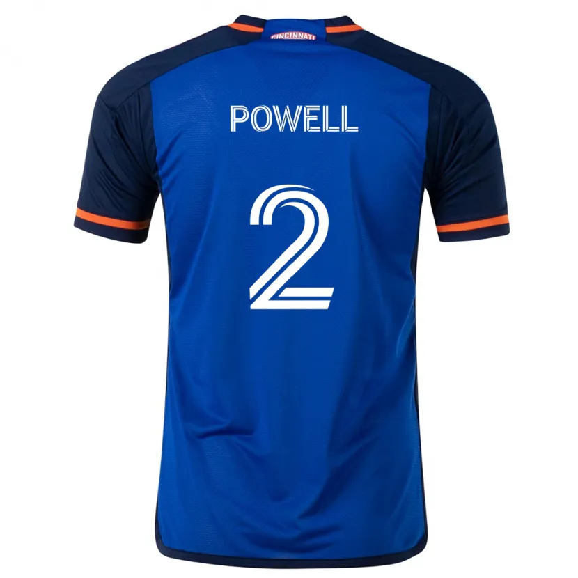 Danxen Herren Alvas Powell #2 Blau Weiss Heimtrikot Trikot 2024/25 T-Shirt Schweiz