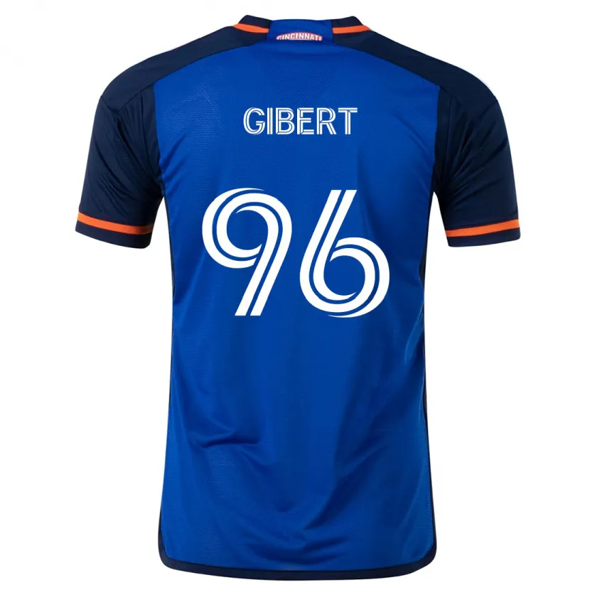 Danxen Herren Gaël Gibert #96 Blau Weiss Heimtrikot Trikot 2024/25 T-Shirt Schweiz