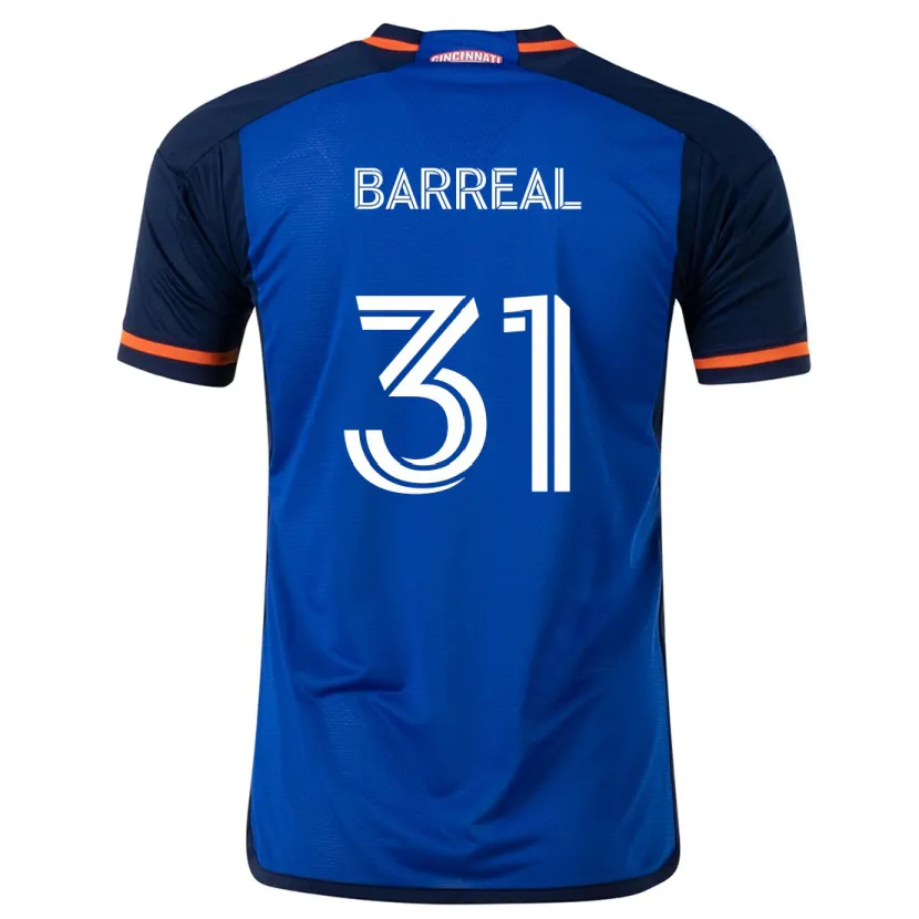 Danxen Herren Álvaro Barreal #31 Blau Weiss Heimtrikot Trikot 2024/25 T-Shirt Schweiz