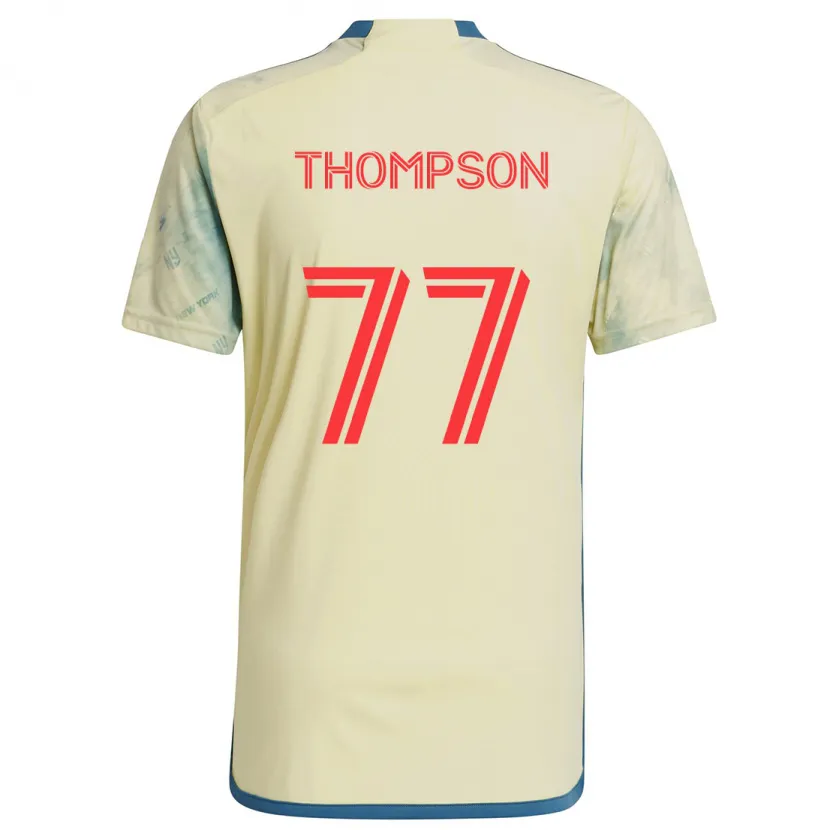 Danxen Herren Amos Shapiro-Thompson #77 Gelb Rot Blau Heimtrikot Trikot 2024/25 T-Shirt Schweiz