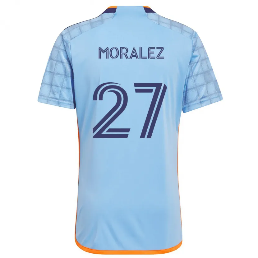 Danxen Herren Maxi Moralez #27 Blau Orange Heimtrikot Trikot 2024/25 T-Shirt Schweiz