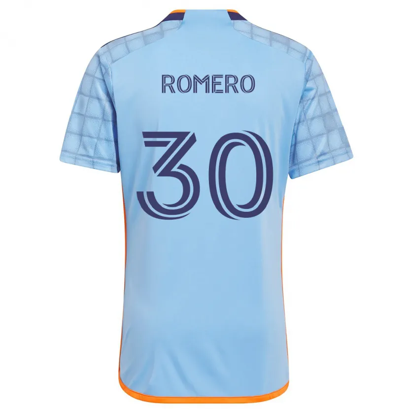 Danxen Herren Tomás Romero #30 Blau Orange Heimtrikot Trikot 2024/25 T-Shirt Schweiz