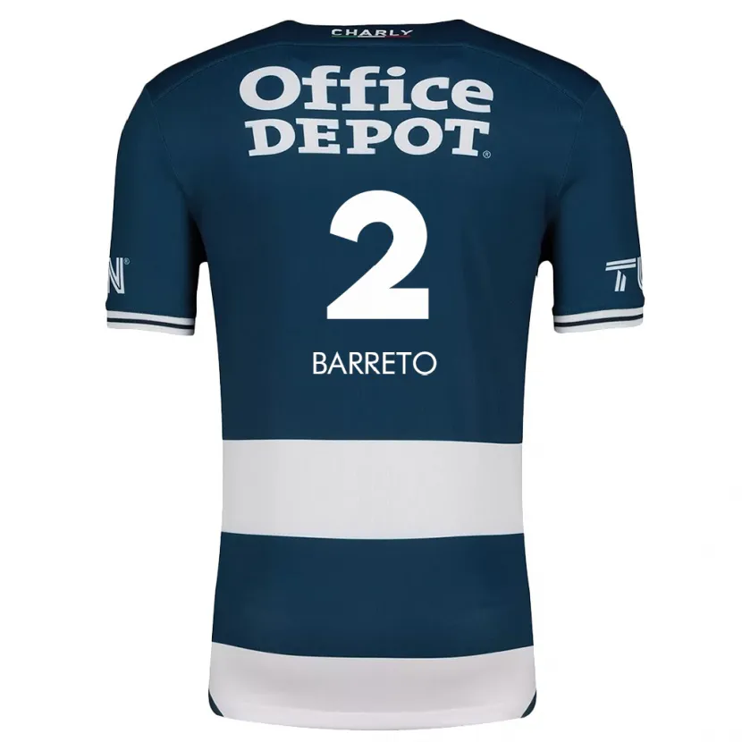 Danxen Herren Sergio Barreto #2 Blau Weiss Heimtrikot Trikot 2024/25 T-Shirt Schweiz