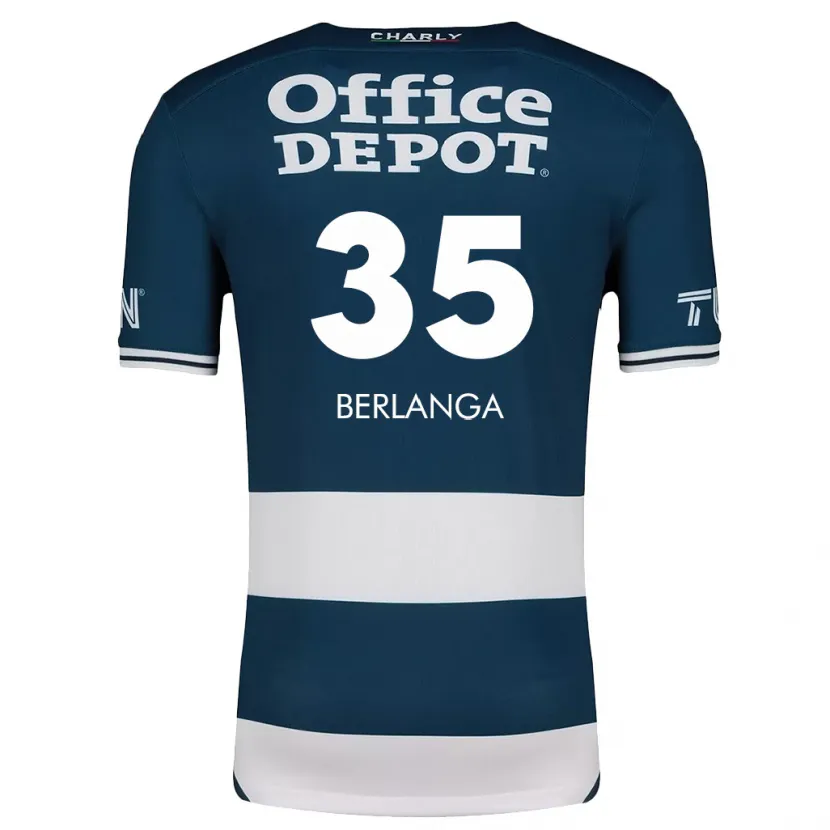 Danxen Herren Jorge Berlanga #35 Blau Weiss Heimtrikot Trikot 2024/25 T-Shirt Schweiz