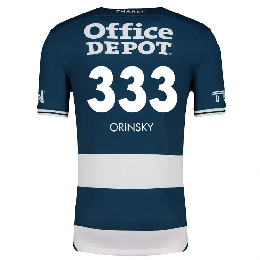 Danxen Herren Edson Orinsky #333 Blau Weiss Heimtrikot Trikot 2024/25 T-Shirt Schweiz