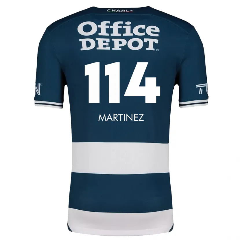 Danxen Herren Jesús Martínez #114 Blau Weiss Heimtrikot Trikot 2024/25 T-Shirt Schweiz