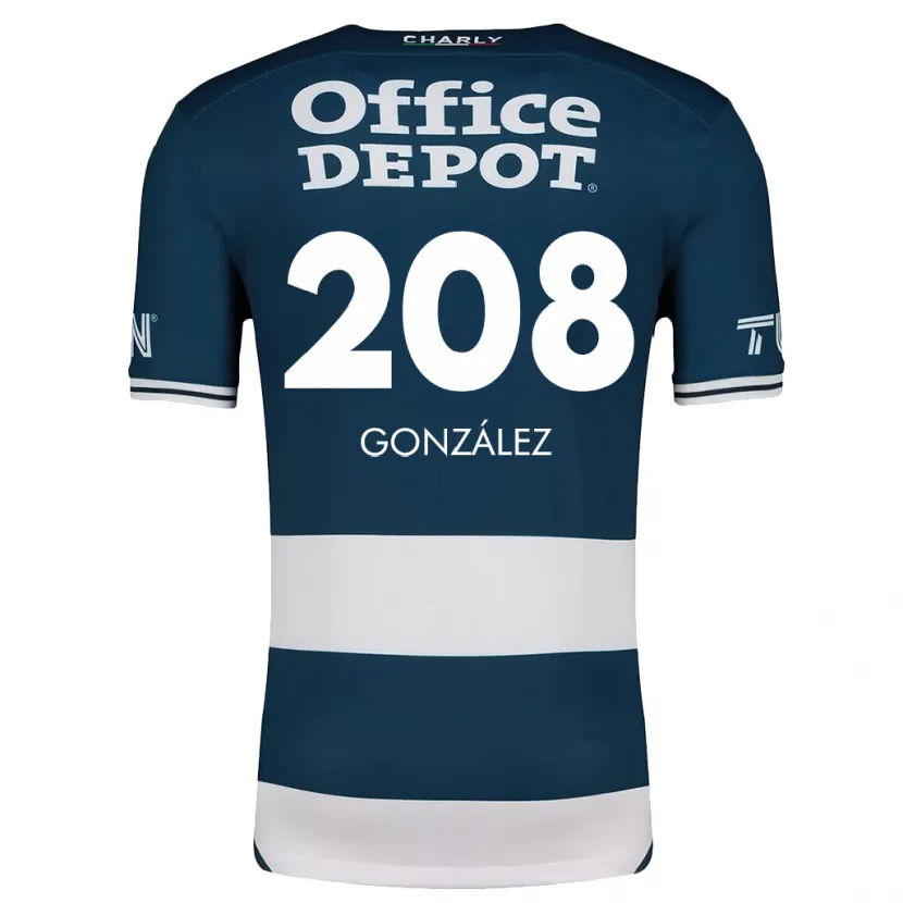 Danxen Herren Osvaldo González #208 Blau Weiss Heimtrikot Trikot 2024/25 T-Shirt Schweiz