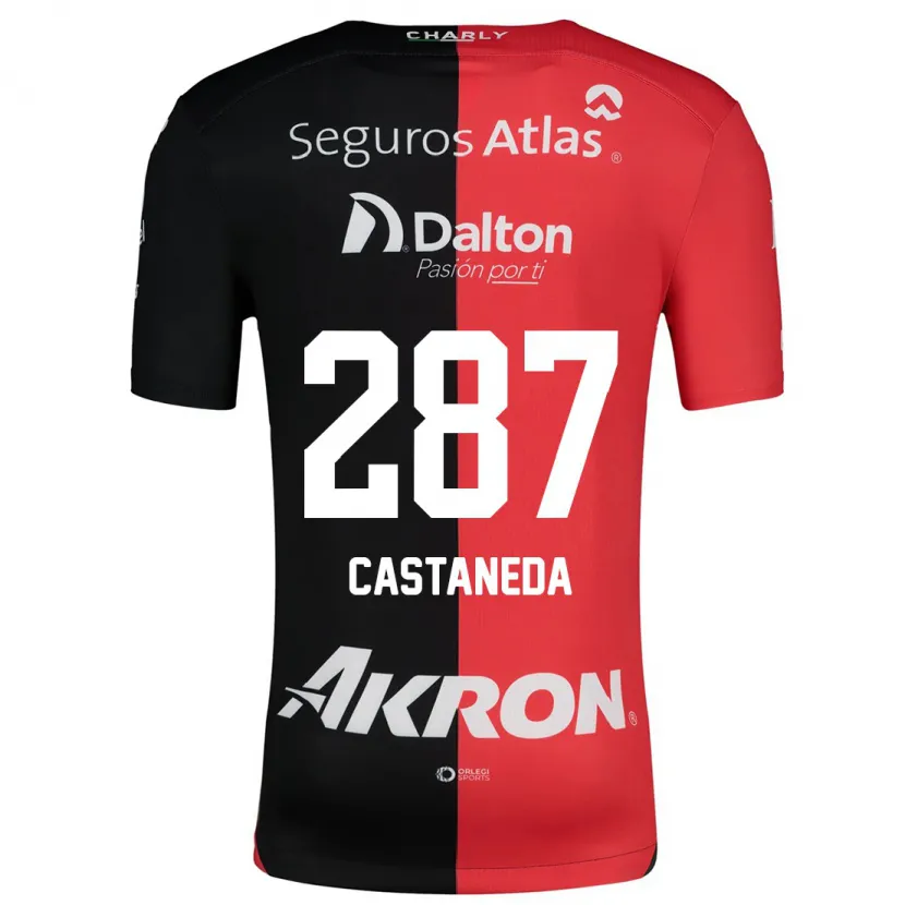 Danxen Herren Mariano Castañeda #287 Rot Schwarz Heimtrikot Trikot 2024/25 T-Shirt Schweiz