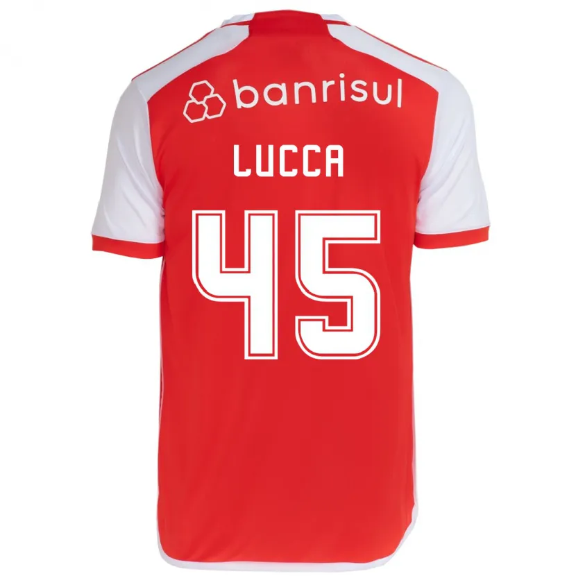 Danxen Herren Lucca #45 Rot-Weiss Heimtrikot Trikot 2024/25 T-Shirt Schweiz