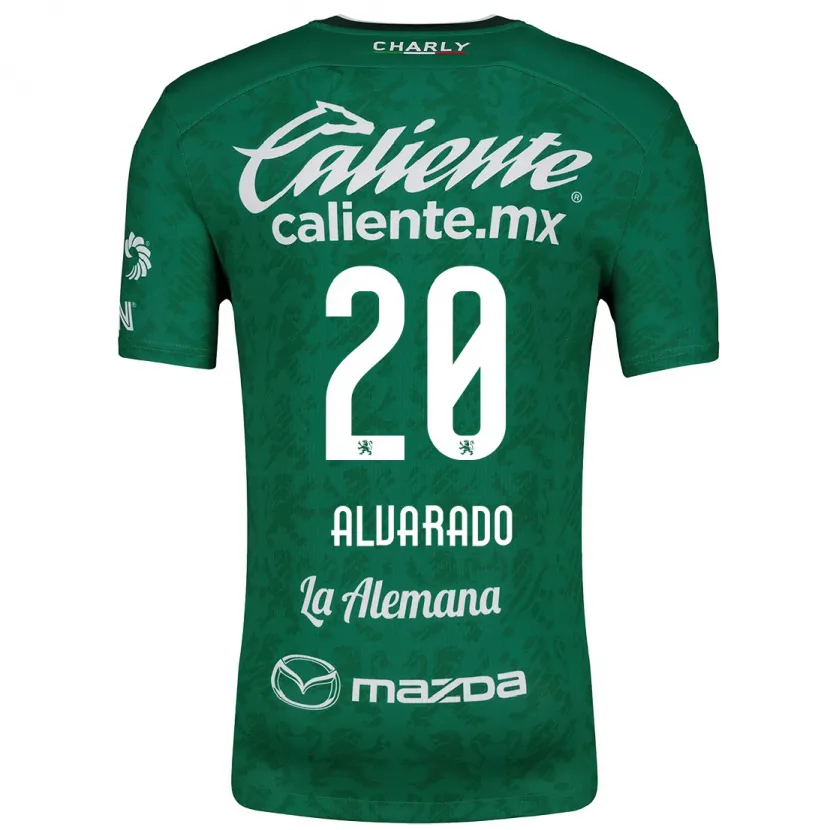 Danxen Herren Alfonso Alvarado #20 Grün Weiß Heimtrikot Trikot 2024/25 T-Shirt Schweiz