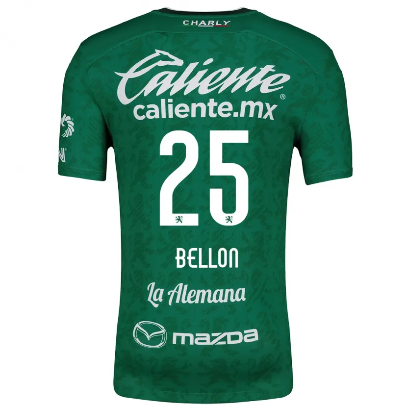 Danxen Herren Paul Bellón #25 Grün Weiß Heimtrikot Trikot 2024/25 T-Shirt Schweiz