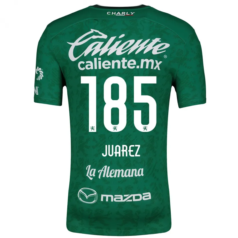 Danxen Herren Moisés Juárez #185 Grün Weiß Heimtrikot Trikot 2024/25 T-Shirt Schweiz