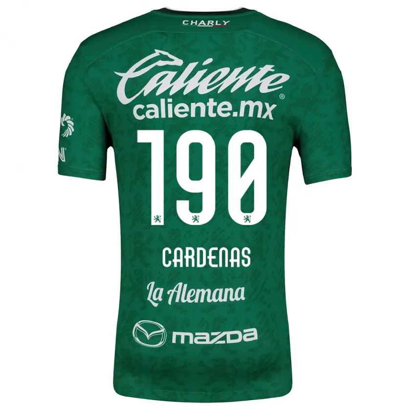 Danxen Herren Emilio Cárdenas #190 Grün Weiß Heimtrikot Trikot 2024/25 T-Shirt Schweiz