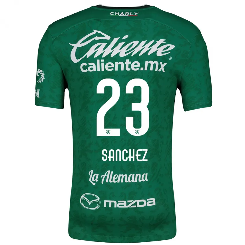 Danxen Herren Borja Sánchez #23 Grün Weiß Heimtrikot Trikot 2024/25 T-Shirt Schweiz