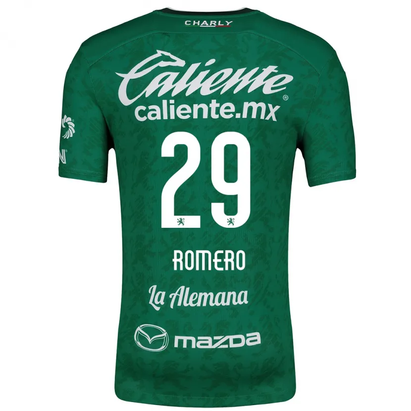 Danxen Herren Lucas Romero #29 Grün Weiß Heimtrikot Trikot 2024/25 T-Shirt Schweiz