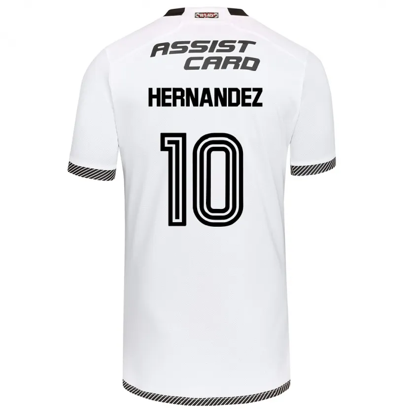 Danxen Herren Leandro Hernández #10 Weiß Schwarz Heimtrikot Trikot 2024/25 T-Shirt Schweiz