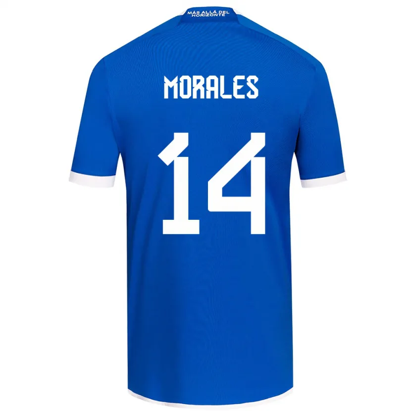 Danxen Herren Marcelo Morales #14 Blau Weiss Heimtrikot Trikot 2024/25 T-Shirt Schweiz