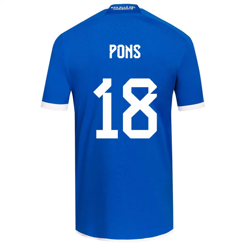 Danxen Herren Luciano Pons #18 Blau Weiss Heimtrikot Trikot 2024/25 T-Shirt Schweiz