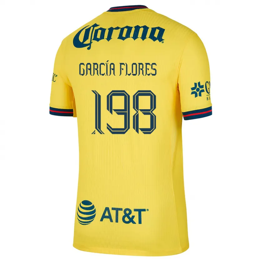 Danxen Herren Francisco García Flores #198 Gelb Blau Heimtrikot Trikot 2024/25 T-Shirt Schweiz